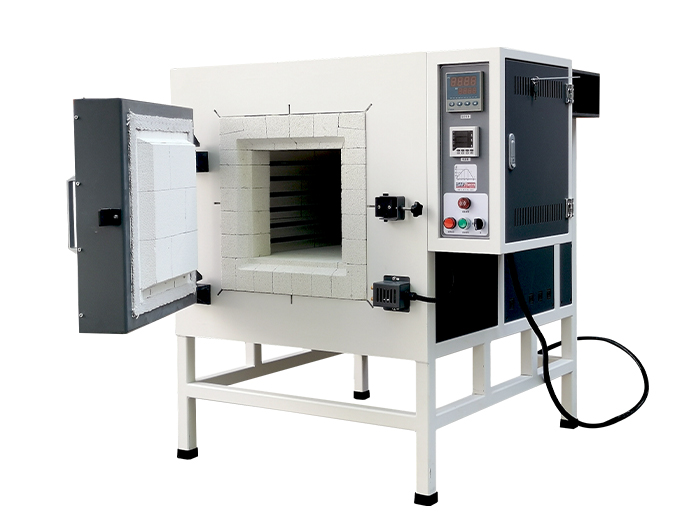 1400℃手動門小型工業(yè)爐